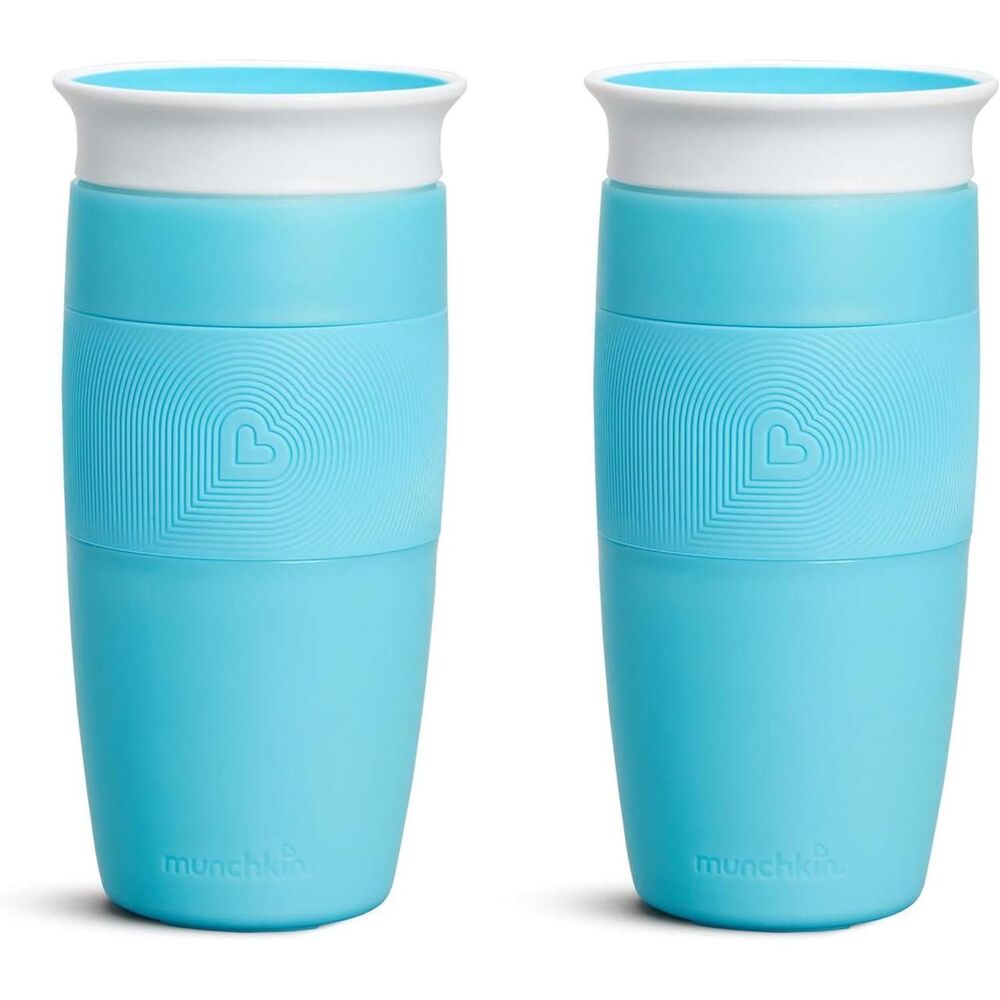 Munchkin Miracle 360 Spill Proof Cup 14 oz Blue 18M+ Sippy Cup
